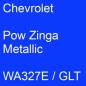 Preview: Chevrolet, Pow Zinga Metallic, WA327E / GLT.